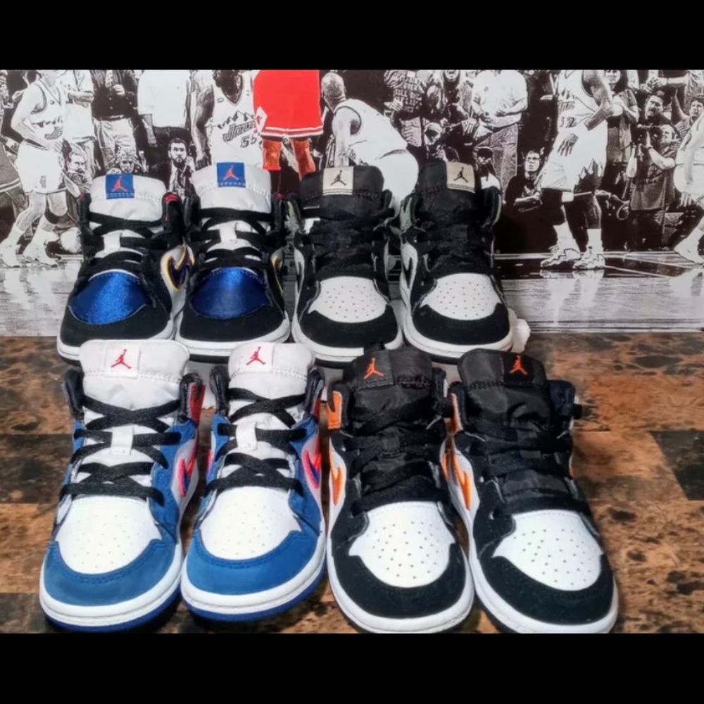 Nike Air Jordan 1 size 7c (4 pairs)